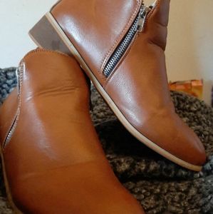 Size 12.5/13 Tan Ankle Booties